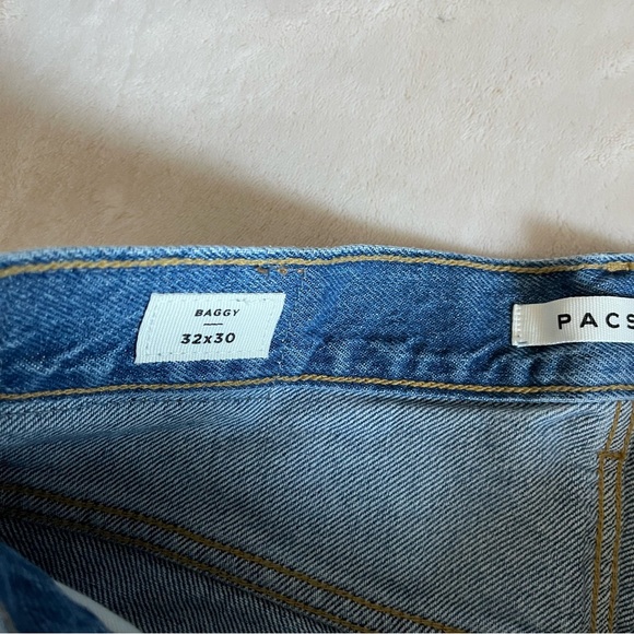 Sold !PacSun Medium Indigo Baggy Jeans - Picture 8 of 16